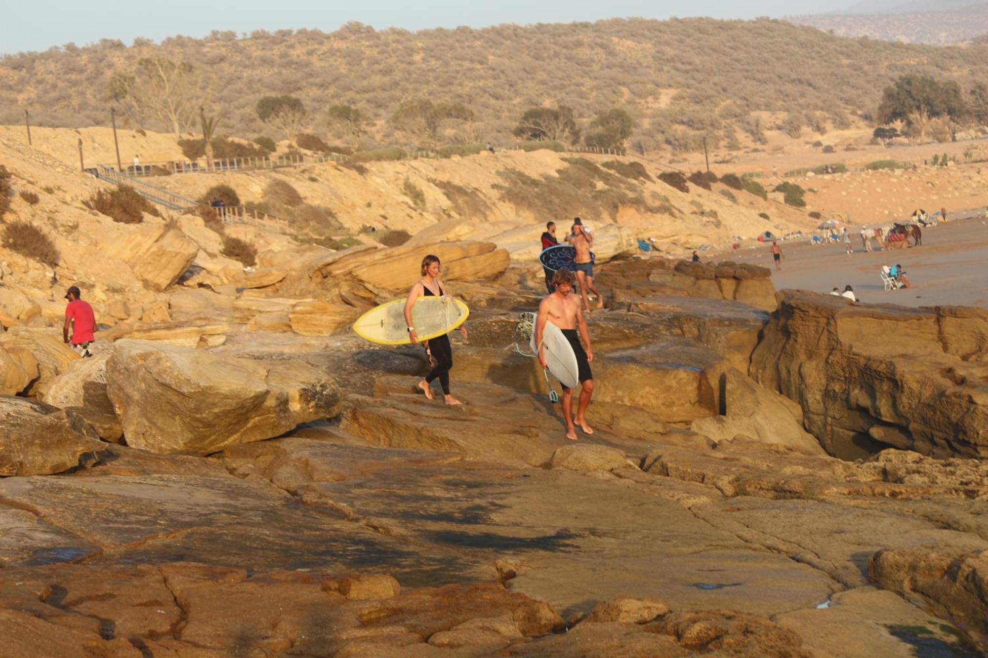 Sable Beach Surf Camp Taghazout Exterior photo