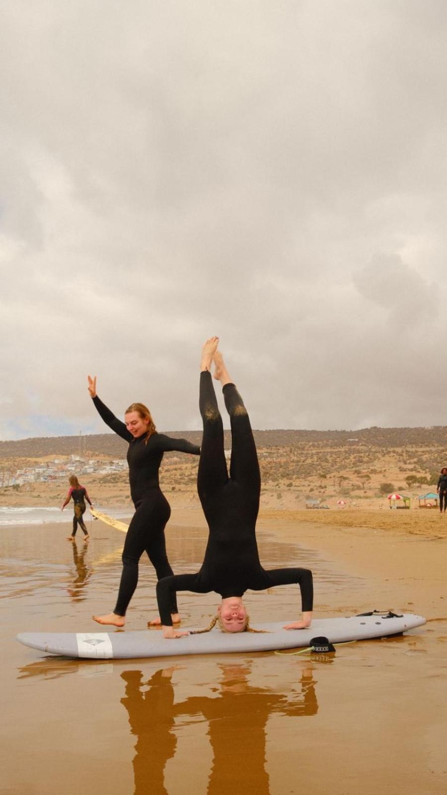 Sable Beach Surf Camp Taghazout Exterior photo