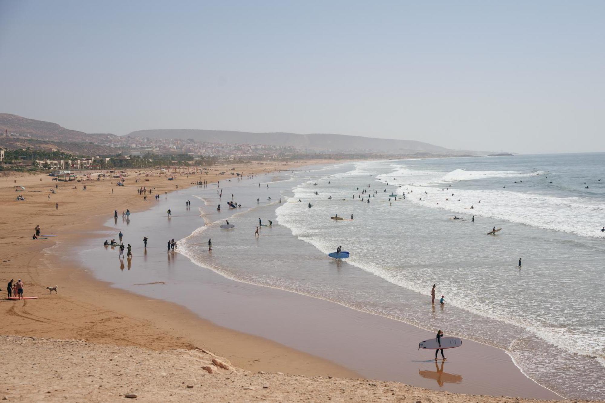 Sable Beach Surf Camp Taghazout Exterior photo